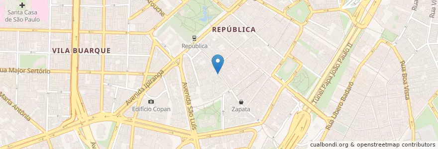 Mapa de ubicacion de SINCOHAB en 巴西, 东南部, 圣保罗, Região Geográfica Intermediária De São Paulo, Região Metropolitana De São Paulo, Região Imediata De São Paulo, 聖保羅.