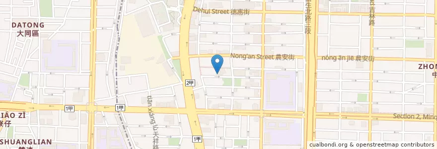 Mapa de ubicacion de 十巷咖哩 en 台湾, 新北市, 台北市.