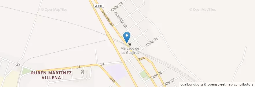 Mapa de ubicacion de Discoteca La Colonia en Cuba, Mayabeque, Madruga.