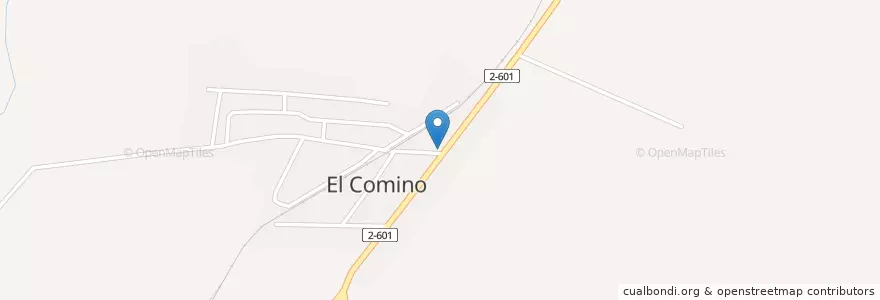 Mapa de ubicacion de Cafetería El Comino en キューバ, Mayabeque, Santa Cruz Del Norte.