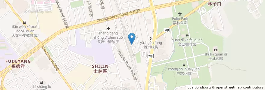 Mapa de ubicacion de 樂聚坊 en Taiwan, 新北市, Taipei, 士林區.