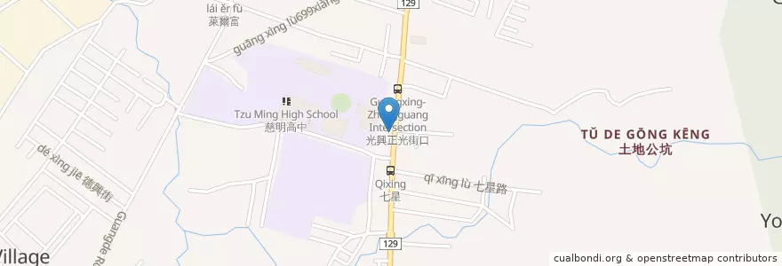 Mapa de ubicacion de 太平竹仔坑郵局(臺中14支) en 臺灣, 臺中市, 太平區.