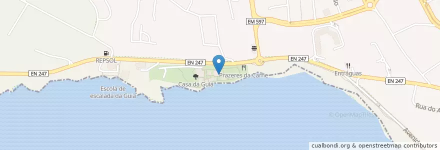 Mapa de ubicacion de bistrô da guia en Portekiz, Área Metropolitana De Lisboa, Lisboa, Grande Lisboa, Cascais, Cascais E Estoril.