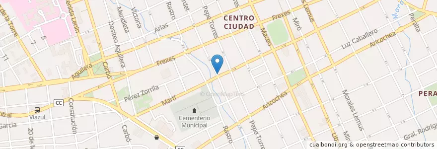 Mapa de ubicacion de Cajero Automatico en کوبا, Holguín, Holguín.
