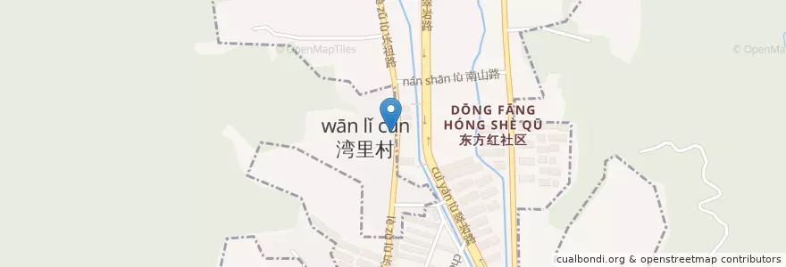 Mapa de ubicacion de 站前街道 en 中国, 江西省, 南昌市, 新建区, 湾里, 站前街道.