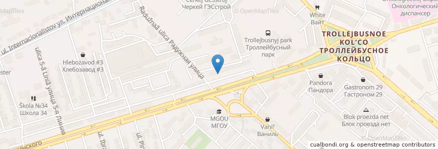 Mapa de ubicacion de PUB en 俄罗斯/俄羅斯, 北高加索联邦管区, 达吉斯坦共和国, Городской Округ Махачкала.