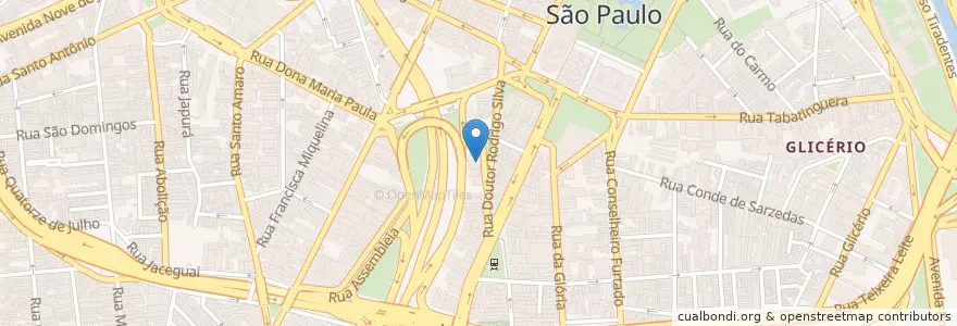 Mapa de ubicacion de Cine Joia en Brasil, Região Sudeste, São Paulo, Região Geográfica Intermediária De São Paulo, Região Metropolitana De São Paulo, Região Imediata De São Paulo, São Paulo.