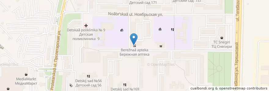 Mapa de ubicacion de Экона en 러시아, Приволжский Федеральный Округ, Оренбургская Область, Городской Округ Оренбург.