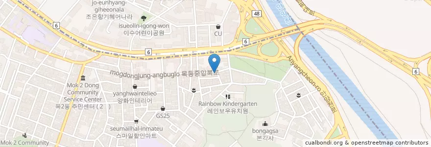 Mapa de ubicacion de 성심약국 en Corea Del Sud, Seul.