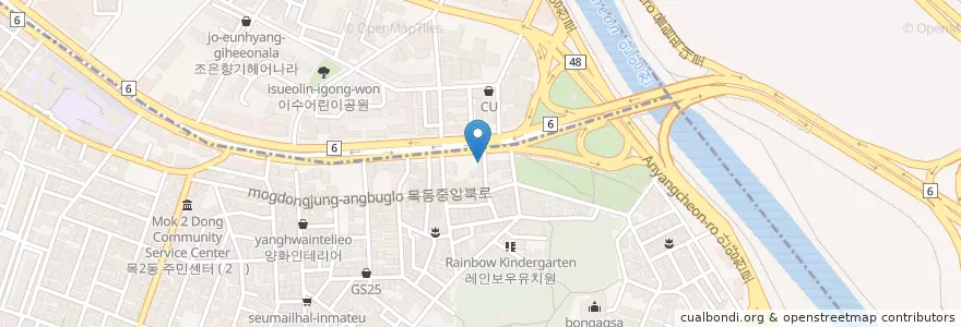 Mapa de ubicacion de Grill903 en 대한민국, 서울.
