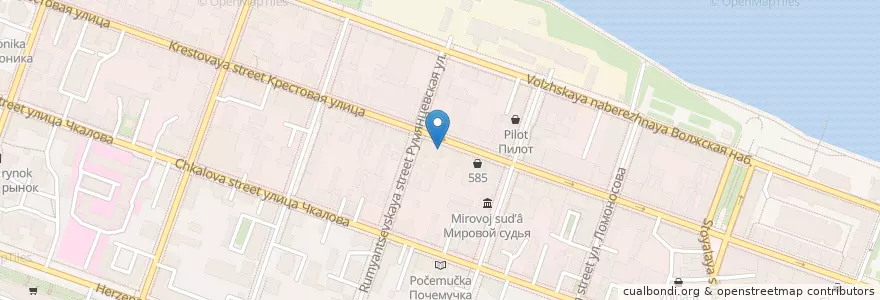 Mapa de ubicacion de Фаэтон en Rusia, Distrito Federal Central, Óblast De Yaroslavl, Рыбинский Район, Городской Округ Рыбинск.