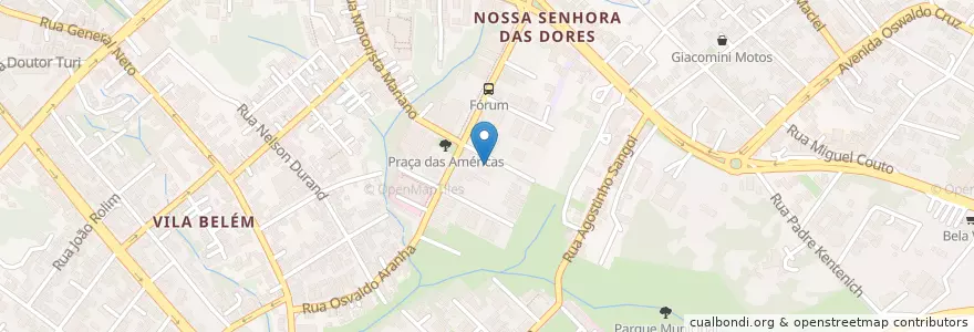 Mapa de ubicacion de Secretaria de Município da Educação en Brazilië, Regio Zuid, Rio Grande Do Sul, Região Geográfica Intermediária De Santa Maria, Região Geográfica Imediata De Santa Maria, Santa Maria.