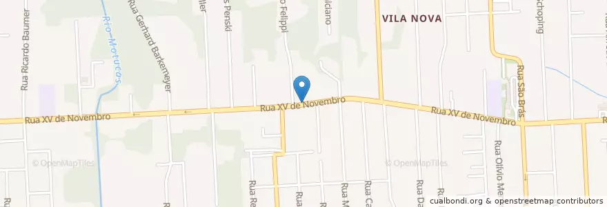 Mapa de ubicacion de Farmácia Masterfarma Santa Rita en برزیل, منطقه جنوب برزیل, سانتا کاتارینا, Região Geográfica Intermediária De Joinville, Microrregião De Joinville, Joinville.