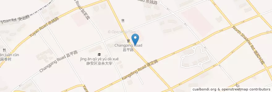 Mapa de ubicacion de 800 show en China, Shanghai, Jing’An.