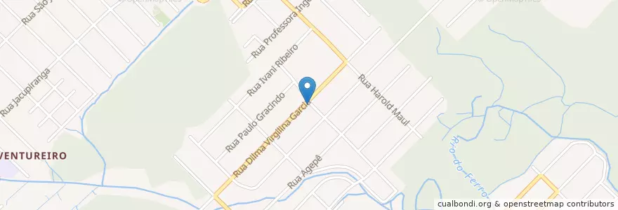Mapa de ubicacion de Masterfarma en برزیل, منطقه جنوب برزیل, سانتا کاتارینا, Região Geográfica Intermediária De Joinville, Microrregião De Joinville, Joinville.