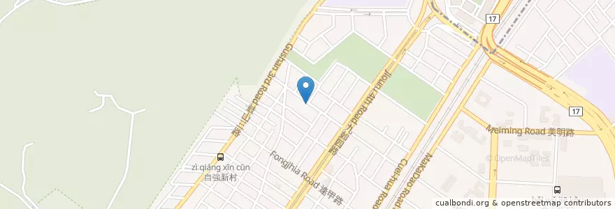 Mapa de ubicacion de 豐熱排骨專賣店 en Taiwan, Kaohsiung.