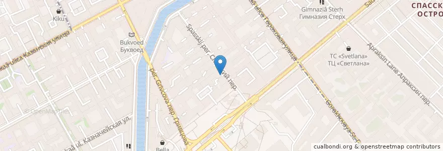 Mapa de ubicacion de Advanced Fertility Clinic en Russia, Northwestern Federal District, Leningrad Oblast, Saint Petersburg, Адмиралтейский Район, Сенной Округ.