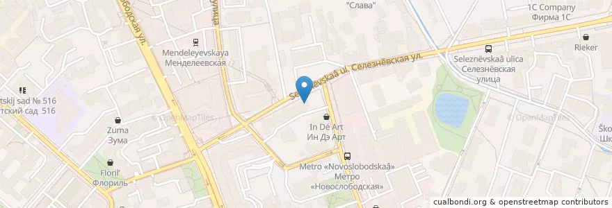 Mapa de ubicacion de Subway en Russia, Distretto Federale Centrale, Москва, Центральный Административный Округ, Тверской Район.