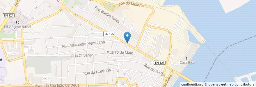 Mapa de ubicacion de A Paparoca en Portugal, Algarve, Algarve, Faro, Portimão, Portimão.