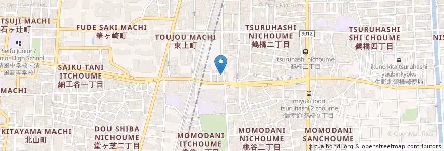 Mapa de ubicacion de やました塾 en 일본, 오사카부, 오사카.
