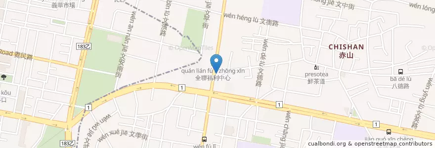 Mapa de ubicacion de 兔寶寶炒飯炒麵專賣店 en تايوان, كاوهسيونغ, 鳳山區.