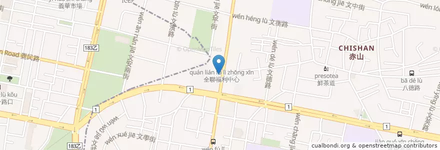 Mapa de ubicacion de 路易莎咖啡 en 台湾, 高雄市, 鳳山区.