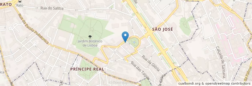Mapa de ubicacion de Brooklyn en 포르투갈, Área Metropolitana De Lisboa, Lisboa, Grande Lisboa, 리스본, Santo António.