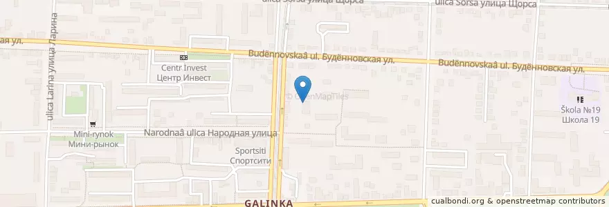 Mapa de ubicacion de Талисман en 俄罗斯/俄羅斯, 南部联邦管区, 罗斯托夫州, Городской Округ Новочеркасск.