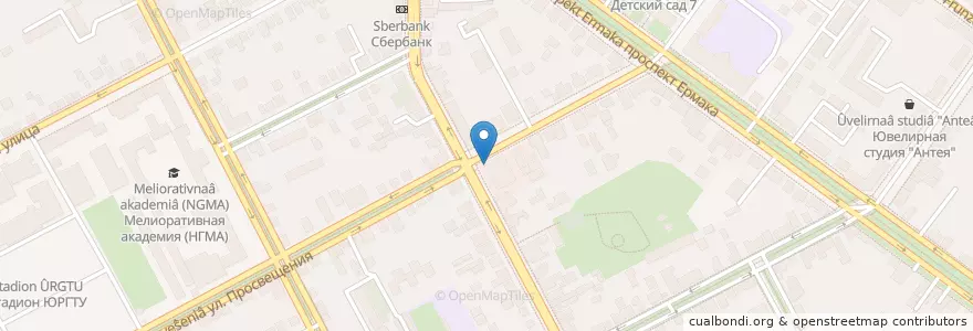 Mapa de ubicacion de Промсвязьбанк en 俄罗斯/俄羅斯, 南部联邦管区, 罗斯托夫州, Городской Округ Новочеркасск.