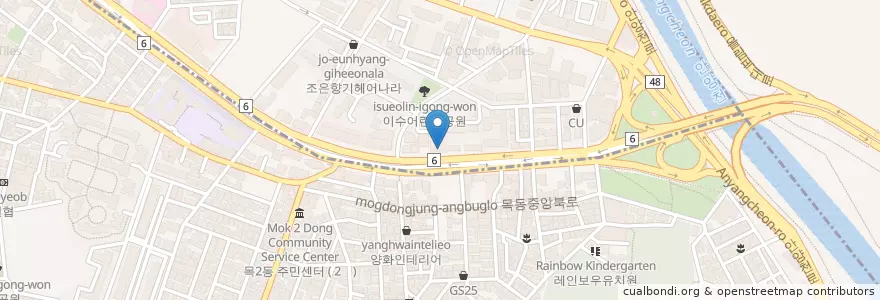 Mapa de ubicacion de 하나은행 en Güney Kore, Seul.