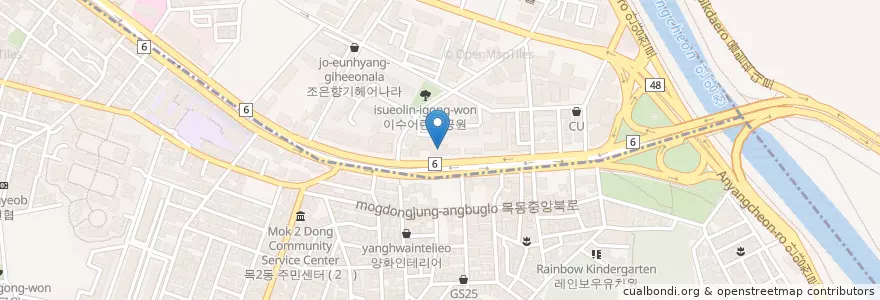 Mapa de ubicacion de 본베스트정형외과 en South Korea, Seoul.