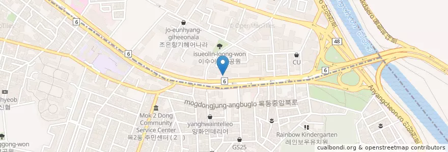 Mapa de ubicacion de 비전약국 en Corée Du Sud, Séoul.
