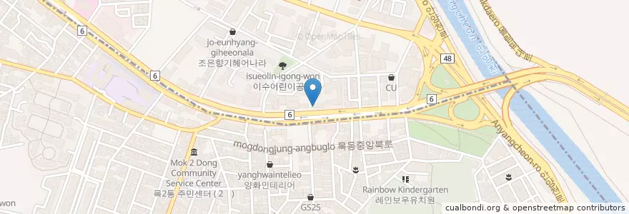 Mapa de ubicacion de 김家네 en Corée Du Sud, Séoul.