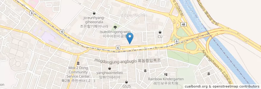 Mapa de ubicacion de 패밀리만두 en Korea Selatan, 서울.