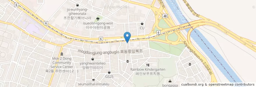 Mapa de ubicacion de D'Brunch & Coffee en Corea Del Sud, Seul.