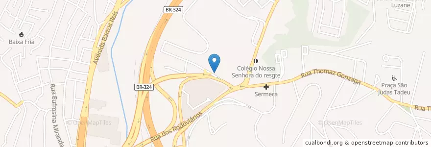 Mapa de ubicacion de Escola Municipal Antônio Eusébio en البَرَازِيل, المنطقة الشمالية الشرقية, باهيا, Região Metropolitana De Salvador, Região Geográfica Intermediária De Salvador, Microrregião De Salvador, سالفادور.