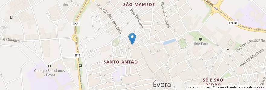 Mapa de ubicacion de D Miguel en Portugal, Alentejo, Alentejo Central, Évora, Évora, Bacelo E Senhora Da Saúde, Évora.