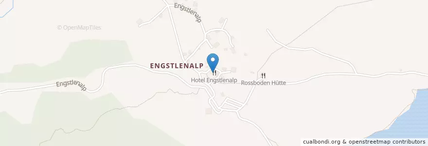 Mapa de ubicacion de Hotel Engstlenalp en Schweiz/Suisse/Svizzera/Svizra, Bern/Berne, Verwaltungsregion Oberland, Verwaltungskreis Interlaken-Oberhasli, Innertkirchen.