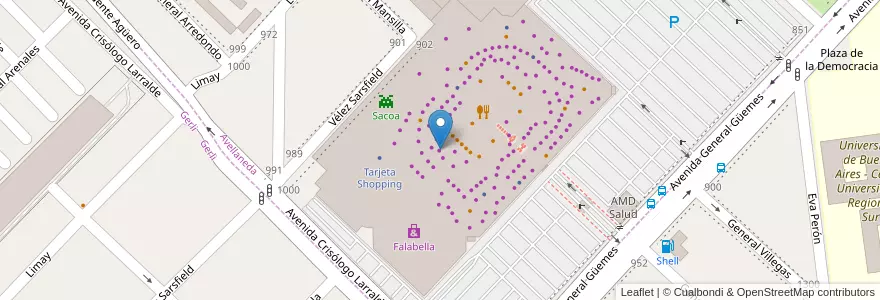 Mapa de ubicacion de 47 Street en الأرجنتين, بوينس آيرس, Partido De Avellaneda, Avellaneda.