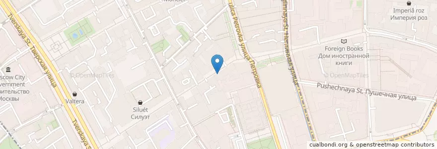 Mapa de ubicacion de Ketch Up en Russia, Distretto Federale Centrale, Москва, Центральный Административный Округ, Тверской Район.