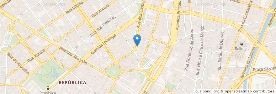 Mapa de ubicacion de São Paulo Inn en 巴西, 东南部, 圣保罗, Região Geográfica Intermediária De São Paulo, Região Metropolitana De São Paulo, Região Imediata De São Paulo, 聖保羅.