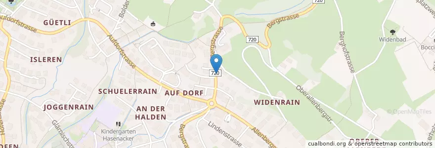 Mapa de ubicacion de Pfisterbrunnen en Schweiz/Suisse/Svizzera/Svizra, Zürich, Bezirk Meilen, Männedorf.