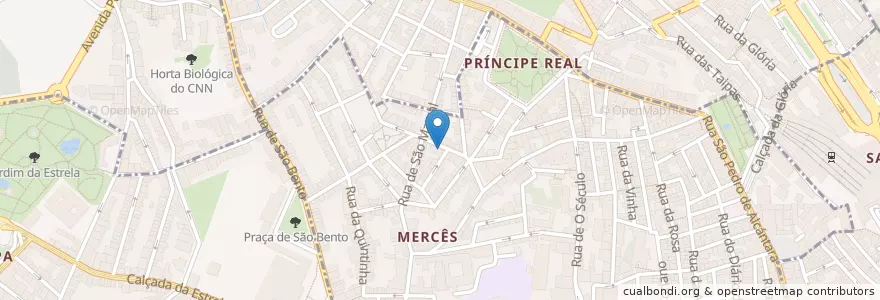 Mapa de ubicacion de Shelter Bar en Portugal, Área Metropolitana De Lisboa, Lissabon, Grande Lisboa, Lissabon, Misericórdia.