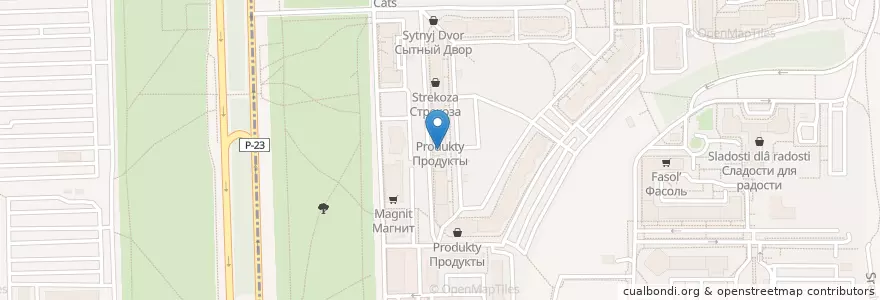 Mapa de ubicacion de Медея en Russie, District Fédéral Du Nord-Ouest, Oblast De Léningrad, Saint-Pétersbourg, Московский Район, Округ Звёздное.