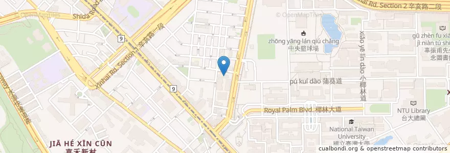 Mapa de ubicacion de 台北真理堂 en تايوان, تايبيه الجديدة, تايبيه.