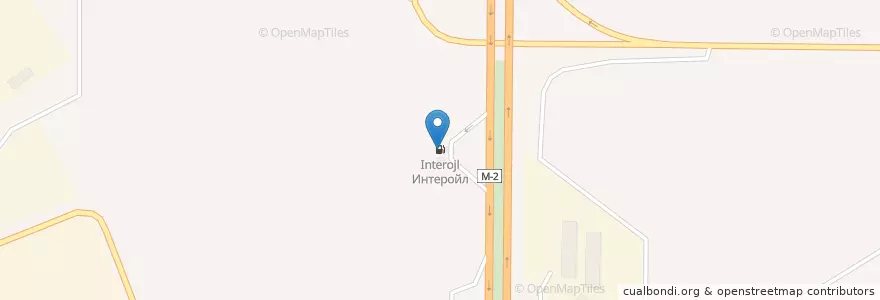 Mapa de ubicacion de Интеройл en 러시아, Центральный Федеральный Округ, Московская Область, Городской Округ Подольск.