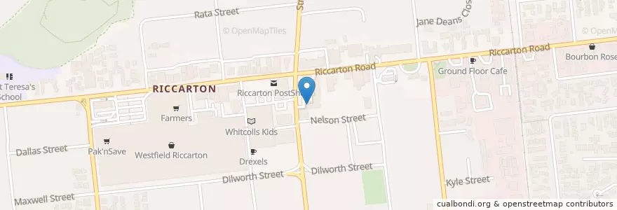 Mapa de ubicacion de Saigon Star en Новая Зеландия, Кентербери, Christchurch City, Halswell-Hornby-Riccarton Community.