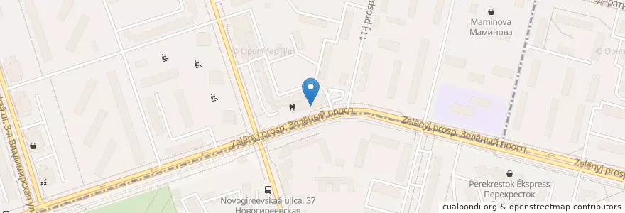 Mapa de ubicacion de Сбербанк en روسيا, Центральный Федеральный Округ, Москва, Восточный Административный Округ, Район Новогиреево.