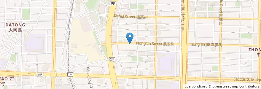 Mapa de ubicacion de 遠東銀行 en 臺灣, 新北市, 臺北市.