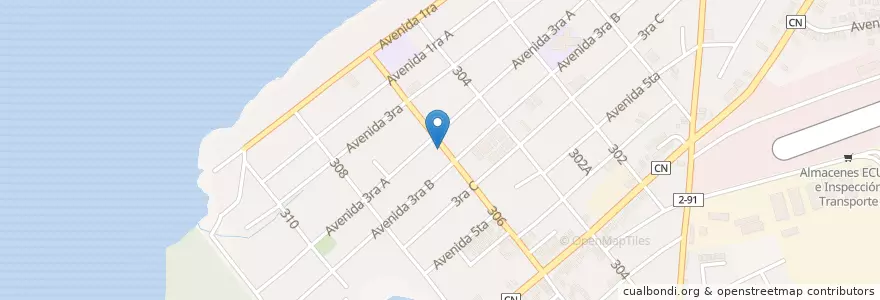 Mapa de ubicacion de Sergio Taller en کوبا, La Habana.